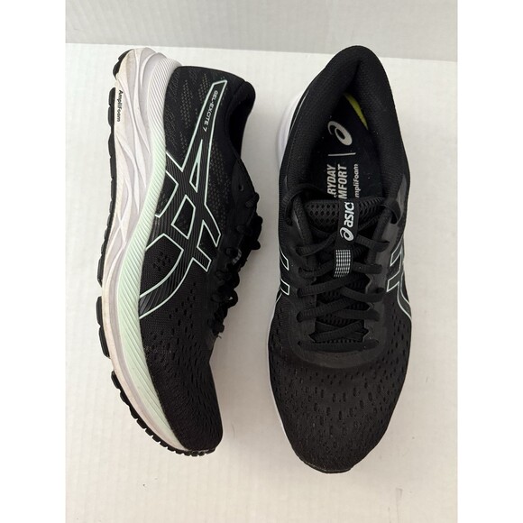 ASICS Womens Gel-Excite 7 Black/Bio Mint Running Shoes Size 10 (12A562) EUC - Picture 2 of 10